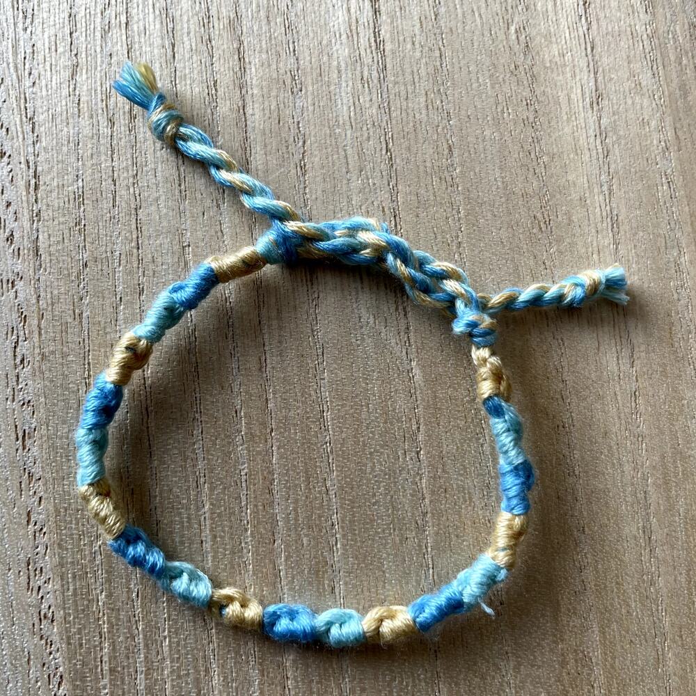 Esma Bracelet anklet trendy comfortable tie embroidery thread woven gift